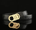 Ferragamo Leather belt best quality 1:1 W3.5