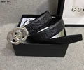 GUCCI Leather belt best quality 1:1 W3.8