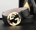 GUCCI Leather belt best quality 1:1 W3.8