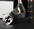 GUCCI Leather belt best quality 1:1 W3.8