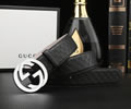 GUCCI Leather belt best quality 1:1 W3.8