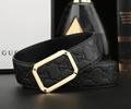 GUCCI Leather belt best quality 1:1 W3.8