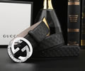 GUCCI Leather belt best quality 1:1 W3.8
