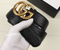 GUCCI Leather belt best quality 1:1 W3.8