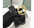 GUCCI Leather belt best quality 1:1 W3.8
