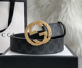 GUCCI Leather belt best quality 1:1 W3.8