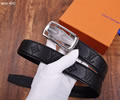 Louis Vuitton LV Leather belt best quality 1:1 W3.5