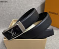 Louis Vuitton LV Leather belt best quality 1:1 W3.8