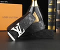 Louis Vuitton LV Leather belt best quality 1:1 W3.8