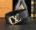 Louis Vuitton LV Leather belt best quality 1:1 W3.8
