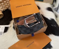 Louis Vuitton LV Leather belt best quality 1:1 W3.5