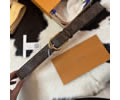 Louis Vuitton LV Leather belt best quality 1:1 W3.5