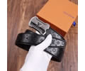 Louis Vuitton LV Leather belt best quality 1:1 W3.8
