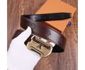 Louis Vuitton LV Leather belt best quality 1:1 W3.8