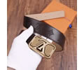 Louis Vuitton LV Leather belt best quality 1:1 W3.8