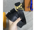 Louis Vuitton LV Leather belt best quality 1:1 W3.8