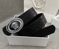 VERSACE Leather belt best quality 1:1 W 39MM