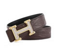 HERMES Leather belt best quality 1:1 W3.8