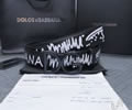 Dolce & Gabbana Leather belt best quality 1:1 W 38MM