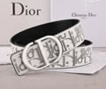 DIOR Leather belt best quality 1:1 W3.8