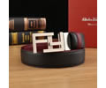 FENDI Leather belt best quality 1:1 W3.5