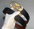 Ferragamo Leather belt best quality 1:1 W3.5