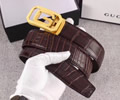 GUCCI Leather belt best quality 1:1 W3.5