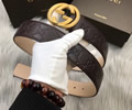 GUCCI Leather belt best quality 1:1 W3.8