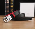 GUCCI Leather belt best quality 1:1 W3.5