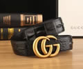 GUCCI Leather belt best quality 1:1 W3.5
