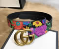 GUCCI Leather belt best quality 1:1 W3.8