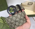 GUCCI Leather belt best quality 1:1 W4.0