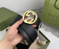 GUCCI Leather belt best quality 1:1 W4.0