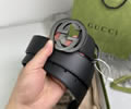 GUCCI Leather belt best quality 1:1 W4.0