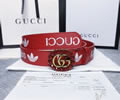 GUCCI Leather belt best quality 1:1 W3.5