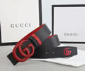 GUCCI Leather belt best quality 1:1 W3.8