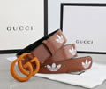 GUCCI Leather belt best quality 1:1 W3.8