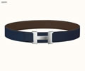 HERMES REVERSIBLE LEATHER STRAP 38MM Top quality