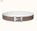 HERMES REVERSIBLE LEATHER STRAP 38MM Top quality