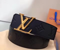 Louis Vuitton LV Leather belt best quality 1:1 W3.8