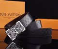 Louis Vuitton LV Leather belt best quality 1:1 W3.8