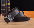 Louis Vuitton LV Leather belt best quality 1:1 W3.8