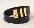 Louis Vuitton LV Leather belt best quality 1:1 W3.8