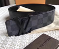 Louis Vuitton LV Leather belt best quality 1:1 W3.8