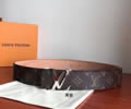 Louis Vuitton LV Leather belt best quality 1:1
