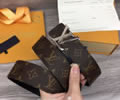 Louis Vuitton LV Leather belt best quality 1:1 W4.0