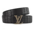 Louis Vuitton LV Leather belt best quality 1:1 W3.8