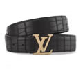Louis Vuitton LV Leather belt best quality 1:1 W3.8