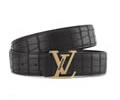 Louis Vuitton LV Leather belt best quality 1:1 W3.8