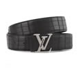 Louis Vuitton LV Leather belt best quality 1:1 W3.8